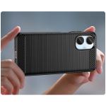 Carcasa Flexible Carbon compatibila cu Realme 10 Black 9 - lerato.ro