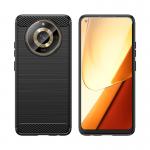 Carcasa Flexible Carbon compatibila cu Realme 11 Black 6 - lerato.ro