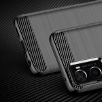 Carcasa Flexible Carbon compatibila cu Realme 9i si Oppo A36/A76 Black 5 - lerato.ro