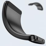 Carcasa Flexible Carbon compatibila cu Realme C31 Black 9 - lerato.ro