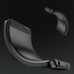 Carcasa Flexible Carbon compatibila cu Sony Xperia 10 V Black 6 - lerato.ro