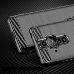 Carcasa Flexible Carbon compatibila cu Sony Xperia Pro-I Black 11 - lerato.ro