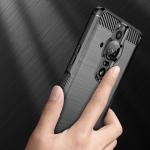 Carcasa Flexible Carbon compatibila cu Sony Xperia Pro-I Black 6 - lerato.ro