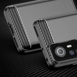 Carcasa Flexible Carbon compatibila cu Xiaomi 12 / 12X Black 8 - lerato.ro