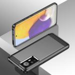 Carcasa Flexible Carbon compatibila cu Xiaomi 12 / 12X Black 6 - lerato.ro