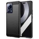 Carcasa Flexible Carbon compatibila cu Xiaomi 13 Lite Black 2 - lerato.ro
