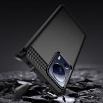Carcasa Flexible Carbon compatibila cu Xiaomi 13 Lite Black 4 - lerato.ro