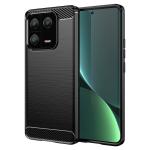 Carcasa Flexible Carbon compatibila cu Xiaomi 13 Pro Black 2 - lerato.ro
