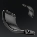 Carcasa Flexible Carbon compatibila cu Xiaomi Poco C55 / Redmi 12C Black 7 - lerato.ro