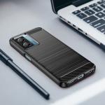 Carcasa Flexible Carbon compatibila cu Xiaomi Poco F4 5G Black 4 - lerato.ro