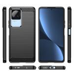 Carcasa Flexible Carbon compatibila cu Xiaomi Poco F4 5G Black 9 - lerato.ro