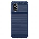 Carcasa Flexible Carbon compatibila cu Xiaomi Poco M4 5G / Redmi 10 5G / Redmi Note 11E Blue 4 - lerato.ro
