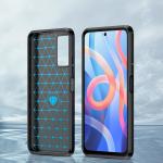Carcasa Flexible Carbon compatibila cu Xiaomi Poco M4 Pro 5G Black 3 - lerato.ro
