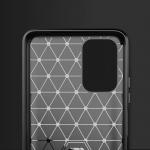 Carcasa Flexible Carbon compatibila cu Xiaomi Redmi Note 10/10S Black 3 - lerato.ro