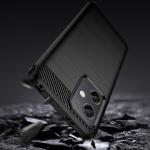 Carcasa Flexible Carbon compatibila cu Xiaomi Redmi Note 12 / Poco X5 5G Black 5 - lerato.ro