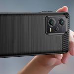 Carcasa Flexible Carbon compatibila cu Xiaomi Redmi Note 12 Pro Plus Black 5 - lerato.ro