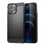 Carcasa Flexible Carbon compatibila cu iPhone 13 Pro Black 7 - lerato.ro