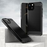 Carcasa Flexible Carbon compatibila cu iPhone 13 Black
