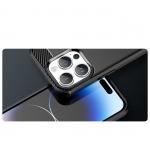 Carcasa Flexible Carbon compatibila cu iPhone 14 Pro Black 3 - lerato.ro