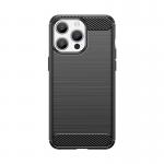 Carcasa Flexible Carbon compatibila cu iPhone 15 Pro Max Black 2 - lerato.ro