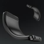 Carcasa Flexible Carbon compatibila cu iPhone 16 Pro Black 8 - lerato.ro
