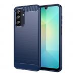 Carcasa Flexible Carbon compatibila cu Samsung Galaxy A26 5G Blue 2 - lerato.ro