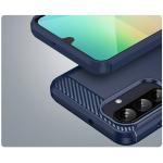 Carcasa Flexible Carbon compatibila cu Samsung Galaxy A26 5G Blue 8 - lerato.ro