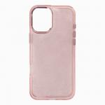 Carcasa Glitter compatibila cu iPhone 16 Pink 2 - lerato.ro
