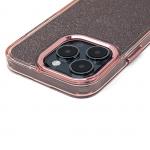Carcasa Glitter compatibila cu iPhone 16 Pink 5 - lerato.ro