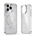 Carcasa Glitter compatibila cu iPhone 16 Plus White 4 - lerato.ro