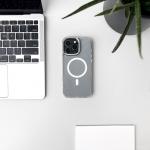 Carcasa Glitter compatibila cu iPhone 16 Plus White 6 - lerato.ro