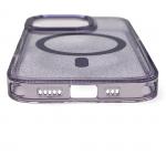 Carcasa Glitter MagSafe compatibila cu iPhone 16 Purple 3 - lerato.ro