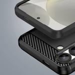 Carcasa Flexible Carbon compatibila cu Samsung Galaxy S25 Edge Black 14 - lerato.ro