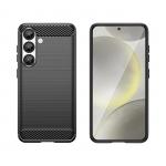 Carcasa Flexible Carbon compatibila cu Samsung Galaxy S25 Edge Black 9 - lerato.ro
