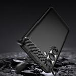 Carcasa Flexible Carbon compatibila cu Samsung Galaxy S25 Edge Black 3 - lerato.ro
