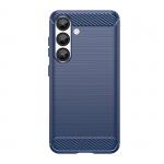 Carcasa Flexible Carbon compatibila cu iPhone 16e Blue 2 - lerato.ro