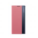 Husa Sleep Stand Case compatibila cu Samsung Galaxy S25 Edge Pink 2 - lerato.ro
