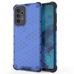 Carcasa Honeycomb compatibila cu Samsung Galaxy A73 5G Blue 2 - lerato.ro