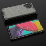Carcasa Honeycomb compatibila cu Samsung Galaxy M53 5G Black 4 - lerato.ro