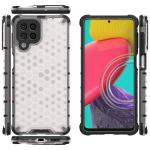 Carcasa Honeycomb compatibila cu Samsung Galaxy M53 5G Clear 14 - lerato.ro