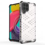 Carcasa Honeycomb compatibila cu Samsung Galaxy M53 5G Clear 12 - lerato.ro