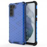 Carcasa Honeycomb compatibila cu Samsung Galaxy S21 FE 5G Blue 2 - lerato.ro
