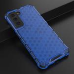 Carcasa Honeycomb compatibila cu Samsung Galaxy S21 FE 5G Blue 5 - lerato.ro