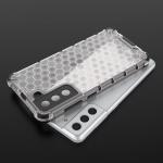 Carcasa Honeycomb compatibila cu Samsung Galaxy S21 FE 5G Clear 9 - lerato.ro