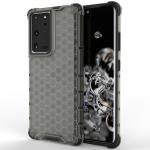 Carcasa Honeycomb compatibila cu Samsung Galaxy S22 Ultra Black 2 - lerato.ro
