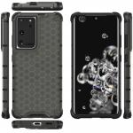 Carcasa Honeycomb compatibila cu Samsung Galaxy S22 Ultra Black 3 - lerato.ro