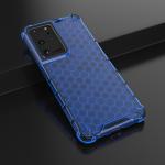 Carcasa Honeycomb compatibila cu Samsung Galaxy S22 Ultra Blue 5 - lerato.ro