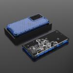 Carcasa Honeycomb compatibila cu Samsung Galaxy S22 Ultra Blue