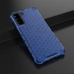 Carcasa Honeycomb compatibila cu Samsung Galaxy S22 Blue 3 - lerato.ro