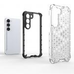 Carcasa Honeycomb compatibila cu Samsung Galaxy S23 Clear 16 - lerato.ro